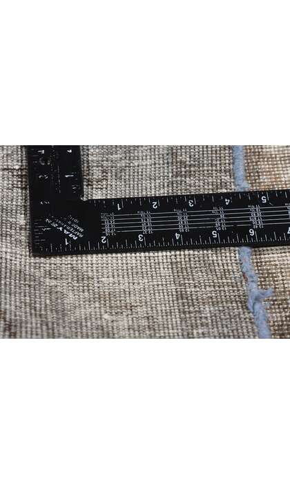 2 x 2 Distressed Antique Persian Hamadan Rug 79123