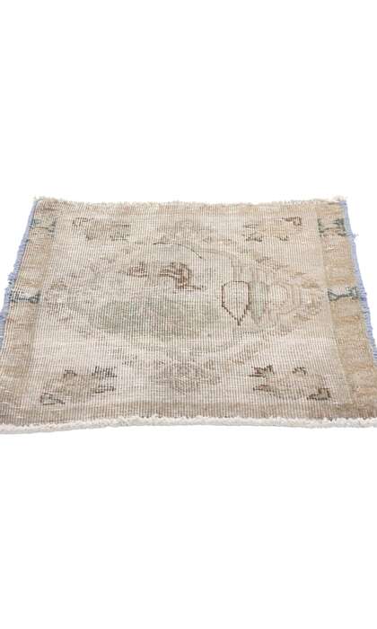 2 x 2 Distressed Antique Persian Hamadan Rug 79123