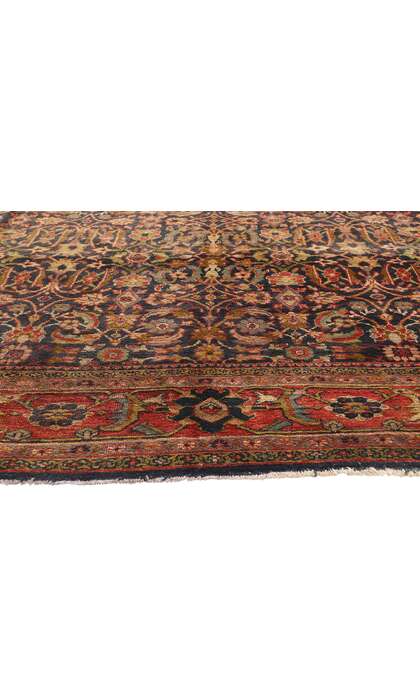 11 x 14 Distressed Antique Persian Sultanabad Rug 79130