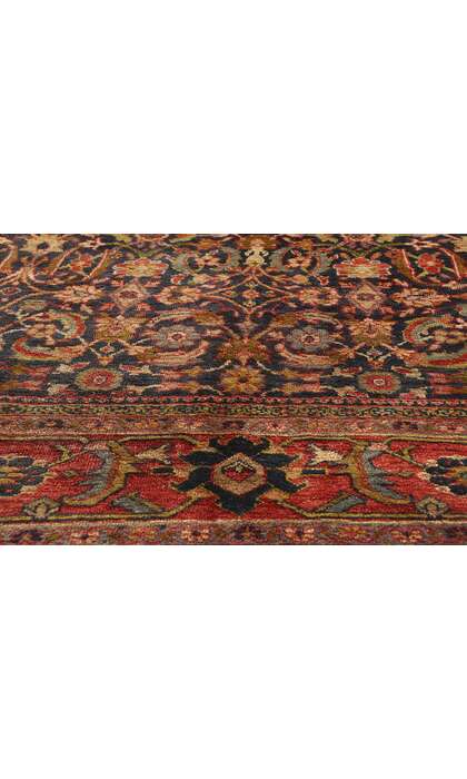11 x 14 Distressed Antique Persian Sultanabad Rug 79130