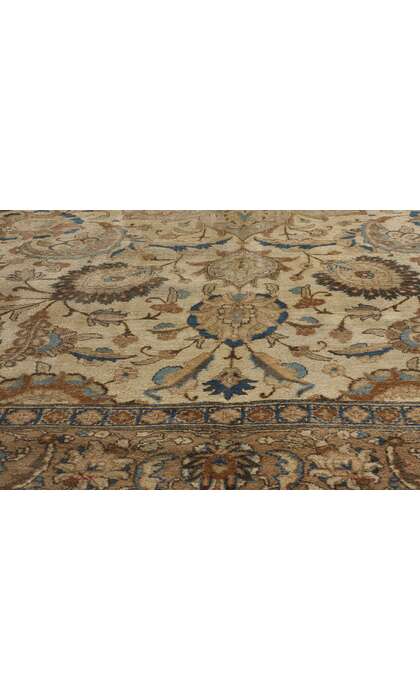 9 x 12 Distressed Antique Persian Tabriz Rug 73338