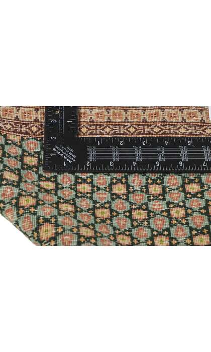 10 x 13 Signed Rashid Farrokhi Vintage Persian Kerman Rug 53743