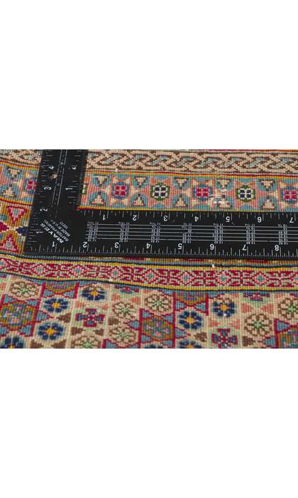 12 x 16 Signed Rashid Farrokhi Vintage Persian Kerman Rug 61211