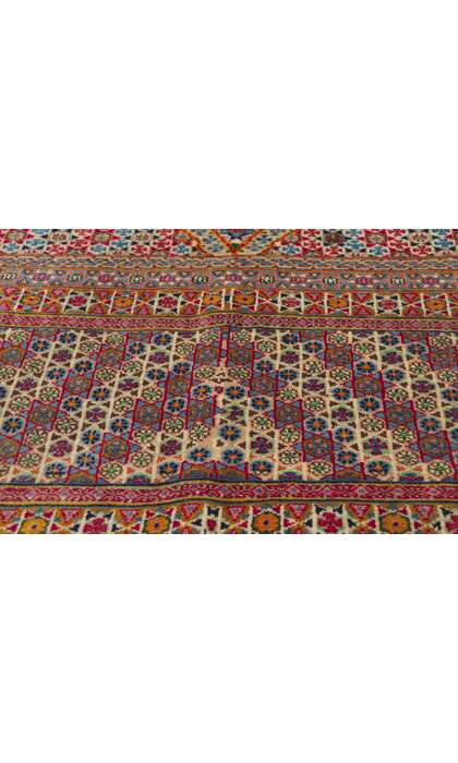 12 x 16 Signed Rashid Farrokhi Vintage Persian Kerman Rug 61211