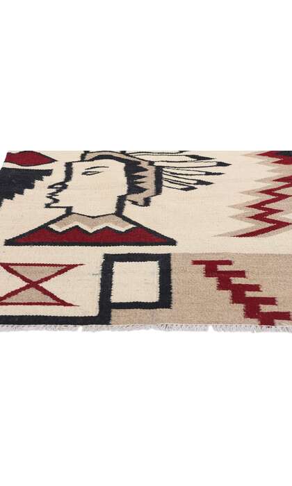 2 x 3 Southwest Modern Navajo-Style Kilim Rug 81131