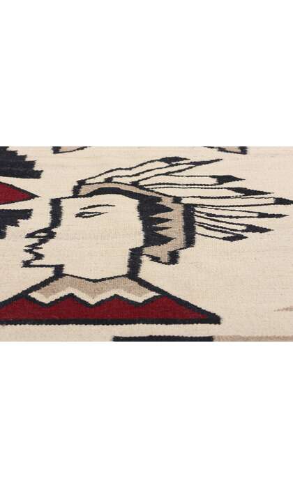 2 x 3 Southwest Modern Navajo-Style Kilim Rug 81131