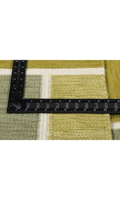 10 x 14 Scandinavian Modern Swedish Inspired Kilim Rug 31341