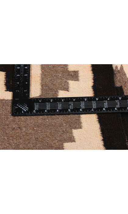 4 x 7 Antique Two Grey Hills Navajo Rug 79135