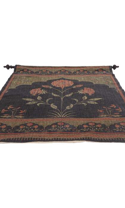 4 x 6 Vintage European Lotus Tapestry 79074