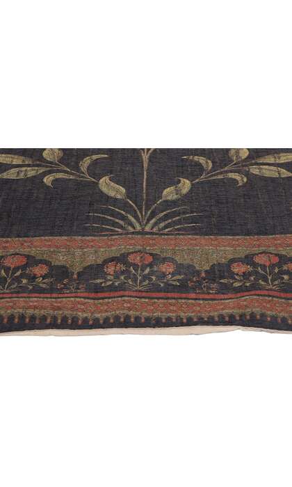 4 x 6 Vintage European Lotus Tapestry 79074