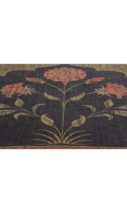 4 x 6 Vintage European Lotus Tapestry 79074