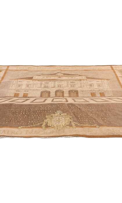 5 x 5 Vintage Teatro Nacional de Sao Carlos Tapestry 79075