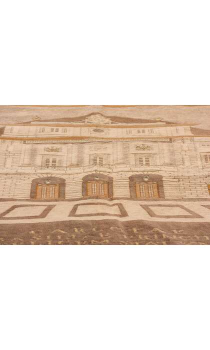 5 x 5 Vintage Teatro Nacional de Sao Carlos Tapestry 79075