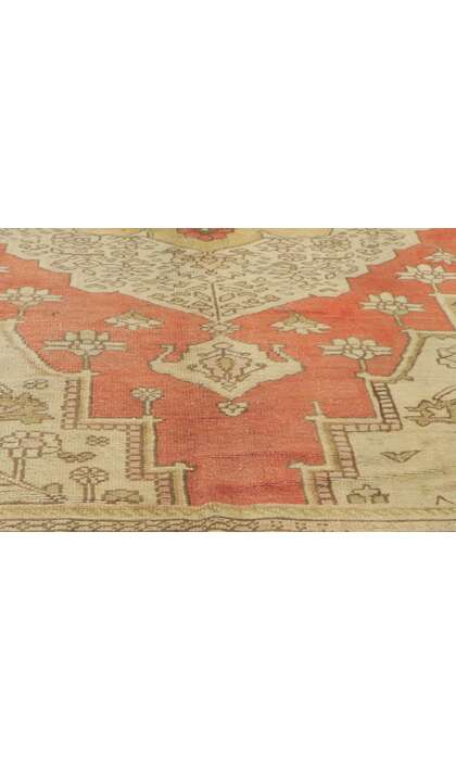 6 x 12 Vintage Turkish Oushak Rug 51340