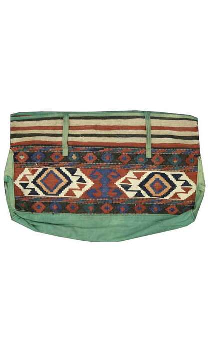 2 x 3 Antique Caucasian Kilim Bag 70472