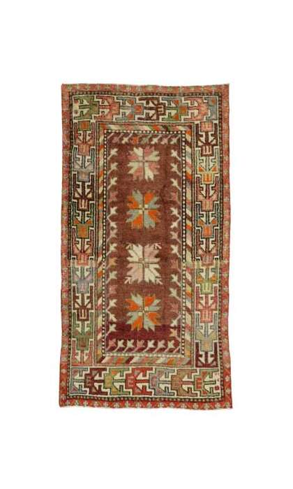 3 x 5 Vintage Oushak Rug 51688