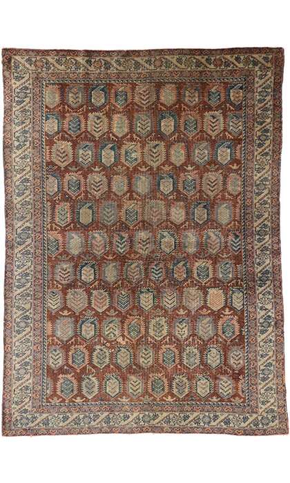 4 x 6 Vintage Oushak Rug 51692