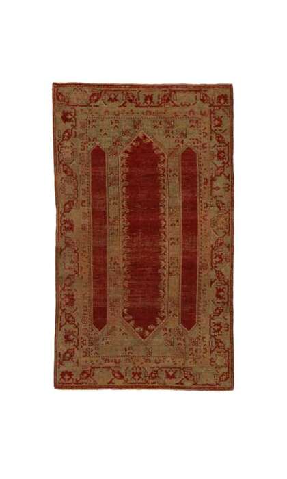 3 x 6 Vintage Oushak Rug 51696