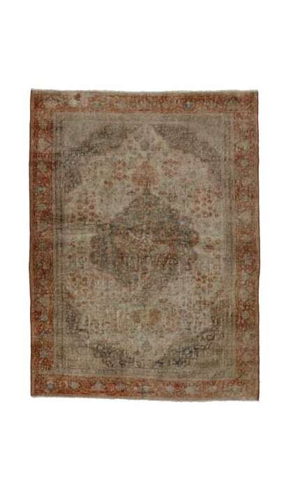 4 x 5 Vintage Oushak Rug 51700