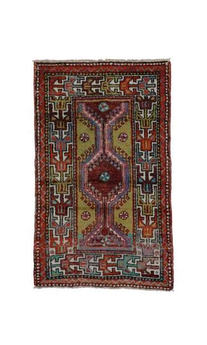 3 x 5 Vintage Oushak Rug 51740