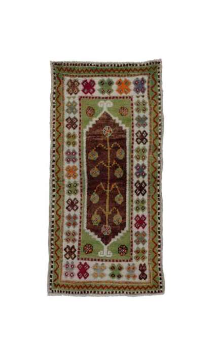 2 x 4 Vintage Oushak Rug 51771