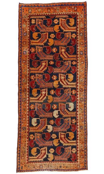 4 X 10 Antique Hamadan Rug 76851