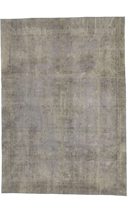 8 x 11 Vintage Overdyed Rug 60780