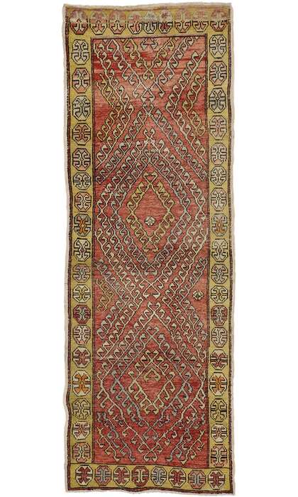 3 x 10 Vintage Oushak Rug 50144