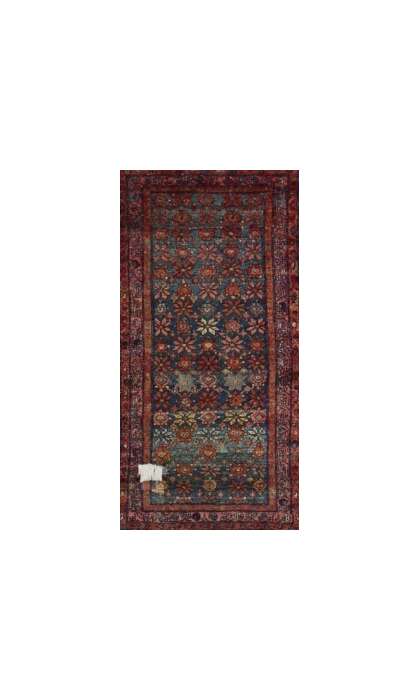 3 x 6 Antique Persian Hamadan Rug 70987