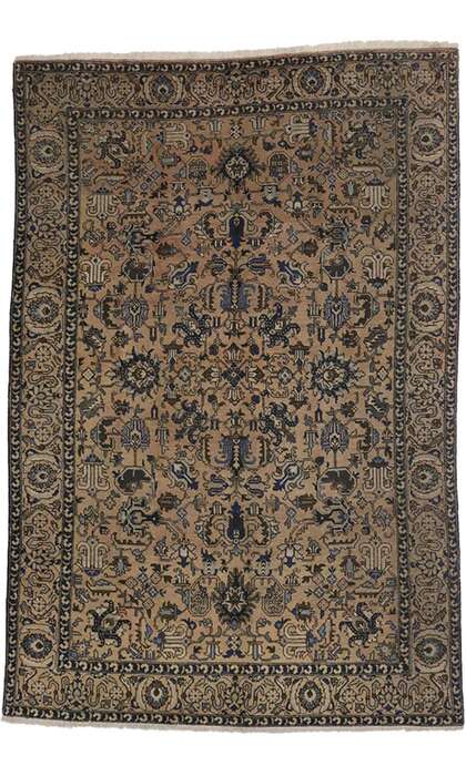 7 x 11 Antique Tabriz Rug 72144