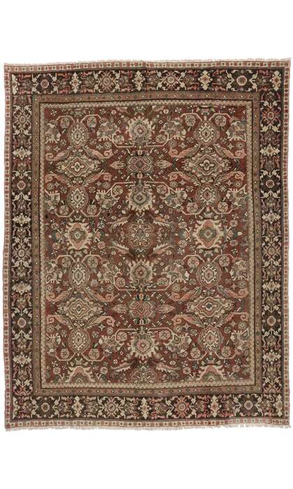 9 x 11 Antique Mahal Rug 74577